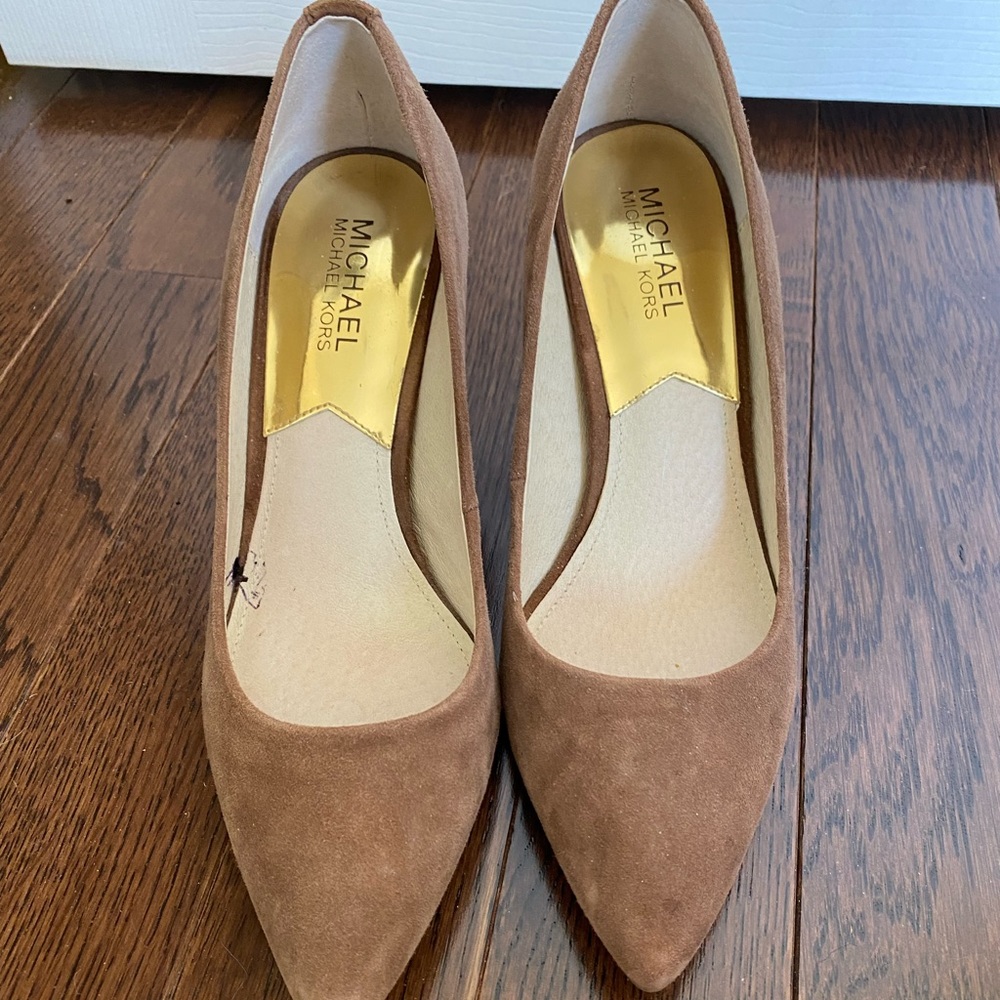 MICHAEL KORS Suede Heels